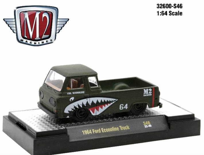Amazon | 1/64 M2マシーン 1964 Ford Econoline Truck エコノライン